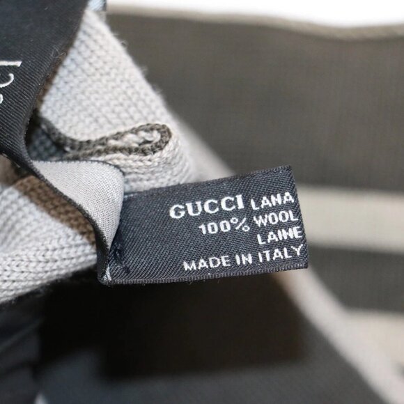 Gucci Hysteria Striped Crest Scarf - Picture 11 of 16